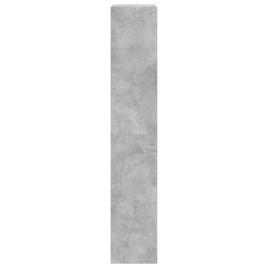 Schoenenkast met 4 klaplades 60x34x187,5 cm betongrijs is nu te koop bij PeponiXL, paradijselijk wonen!
