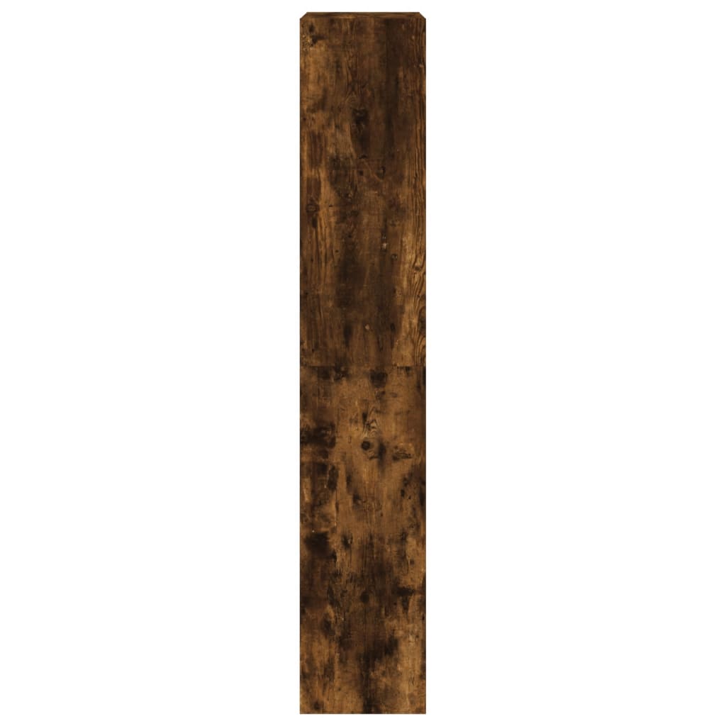 Schoenenkast met 4 klaplades 60x34x187,5 cm gerookt eikenkleur is nu te koop bij PeponiXL, paradijselijk wonen!