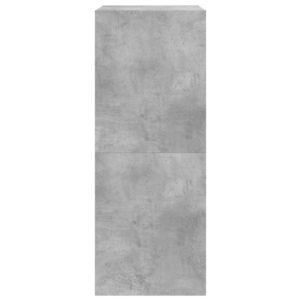 Schoenenkast met 2 klaplades 60x42x108 cm betongrijs is nu te koop bij PeponiXL, paradijselijk wonen!