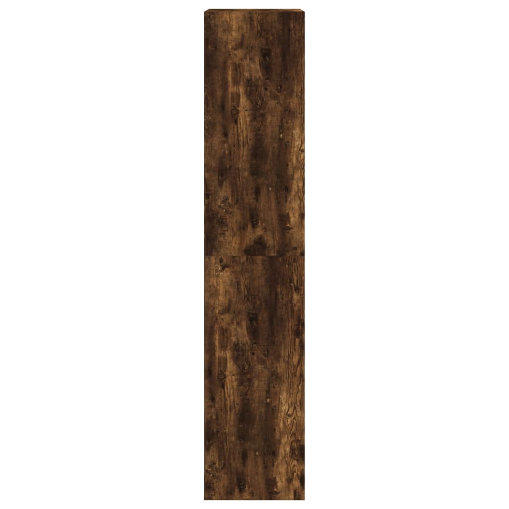 Schoenenkast met 4 klaplades 60x42x204 cm gerookt eikenkleurig is nu te koop bij PeponiXL, paradijselijk wonen!