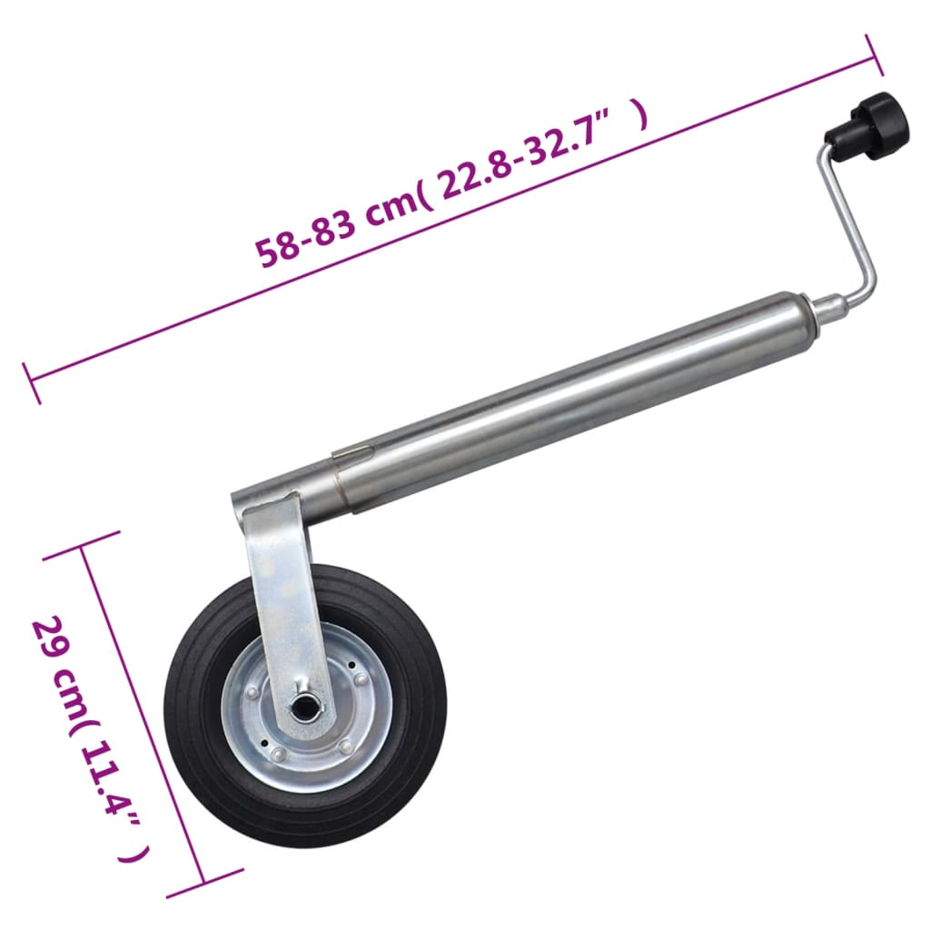 Neuswiel met splitklem en wielblokken 48 mm is nu te koop bij PeponiXL, paradijselijk wonen!