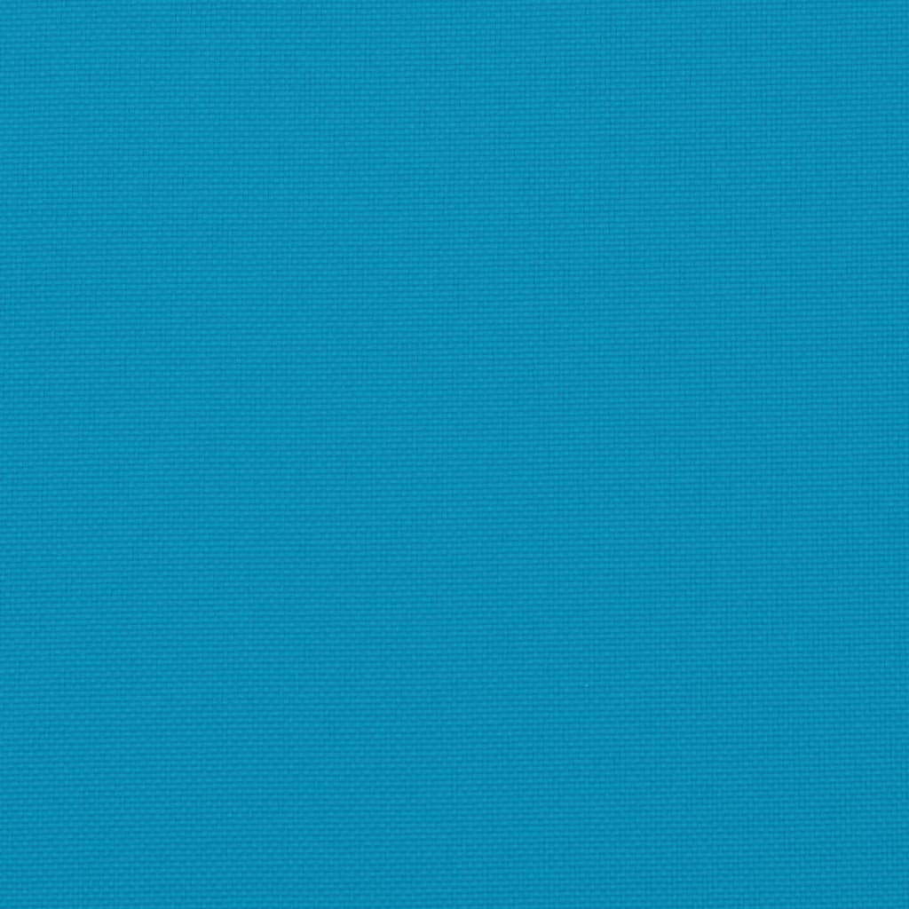 Stoelkussens 2 st hoge rug oxford stof lichtblauw is nu te koop bij PeponiXL, paradijselijk wonen!