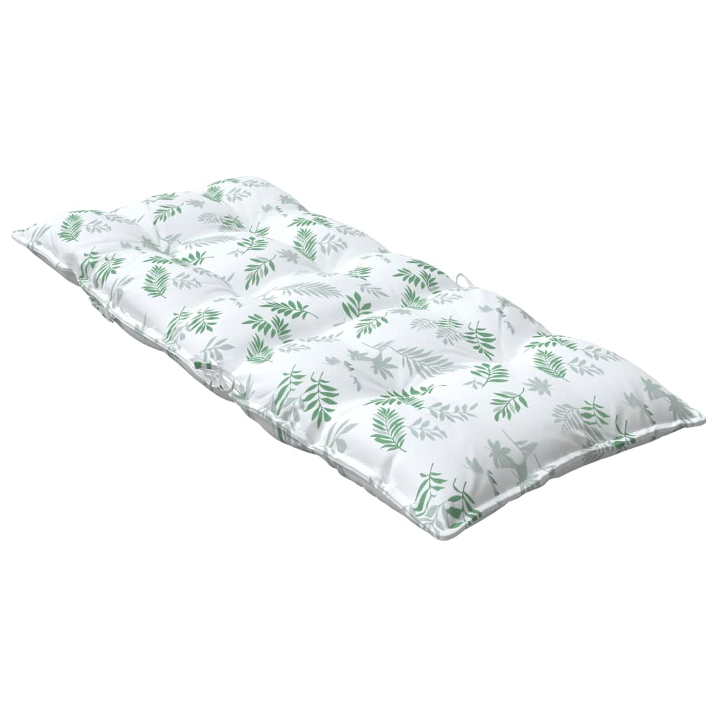 Stoelkussens 6 st hoge rug bladpatroon oxford stof is nu te koop bij PeponiXL, paradijselijk wonen!