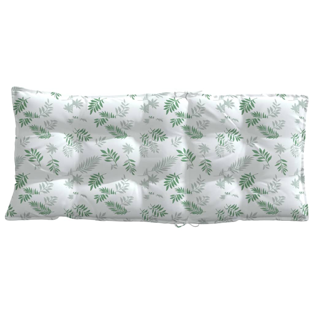 Stoelkussens 6 st hoge rug bladpatroon oxford stof is nu te koop bij PeponiXL, paradijselijk wonen!