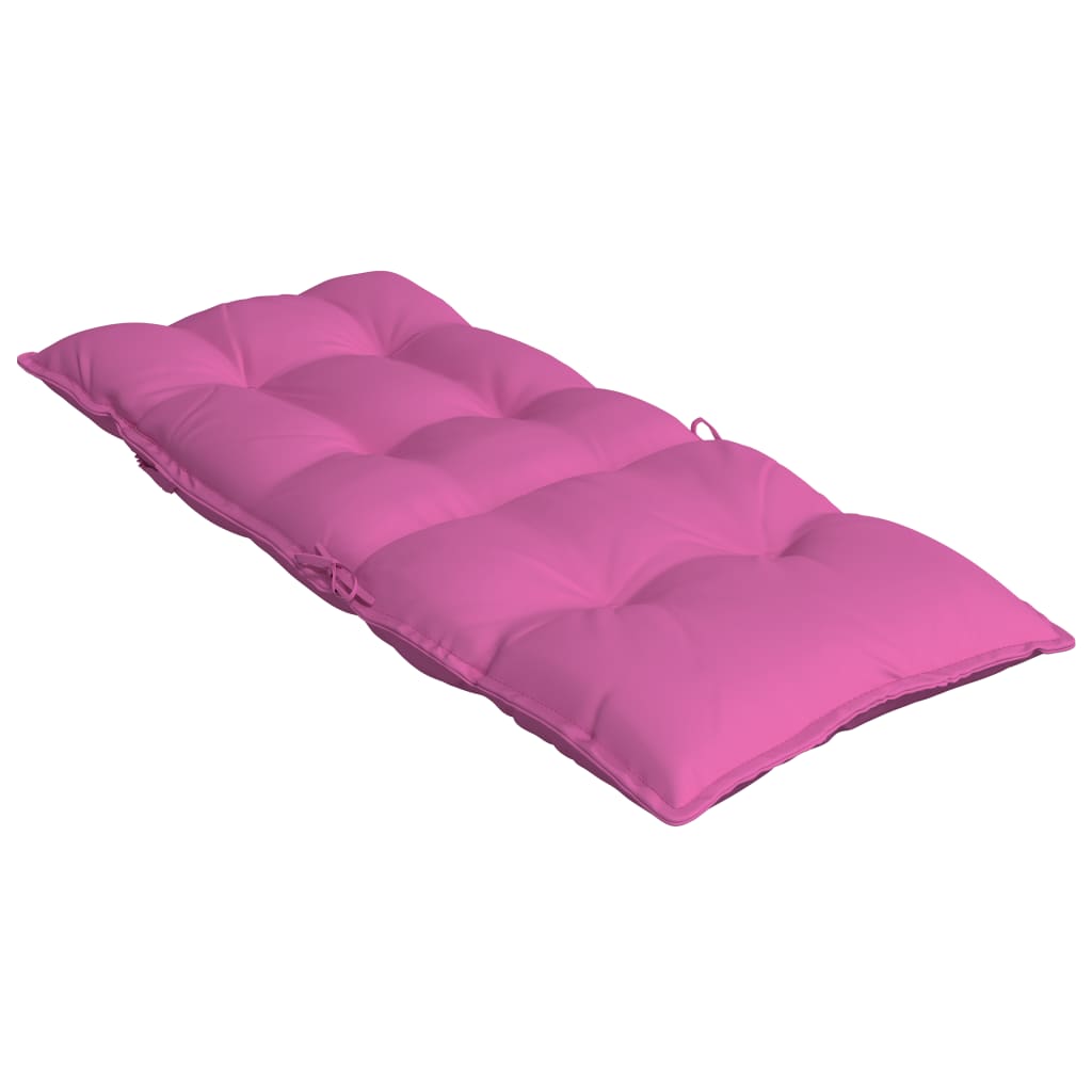 Stoelkussens 4 st hoge rug oxford stof roze is nu te koop bij PeponiXL, paradijselijk wonen!