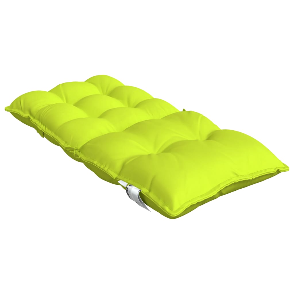 Stoelkussens 2 st lage rug oxford stof felgroen is nu te koop bij PeponiXL, paradijselijk wonen!