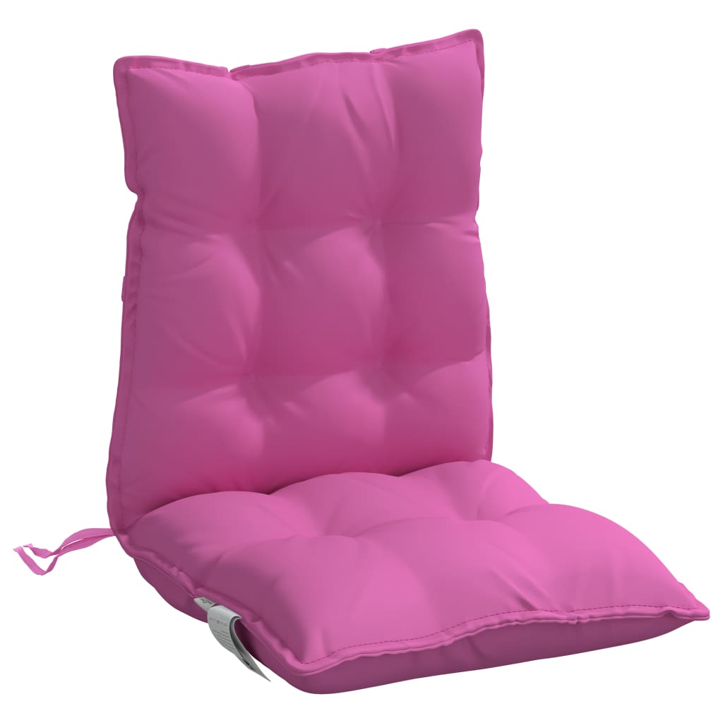 Stoelkussens 6 st lage rug oxford stof roze is nu te koop bij PeponiXL, paradijselijk wonen!