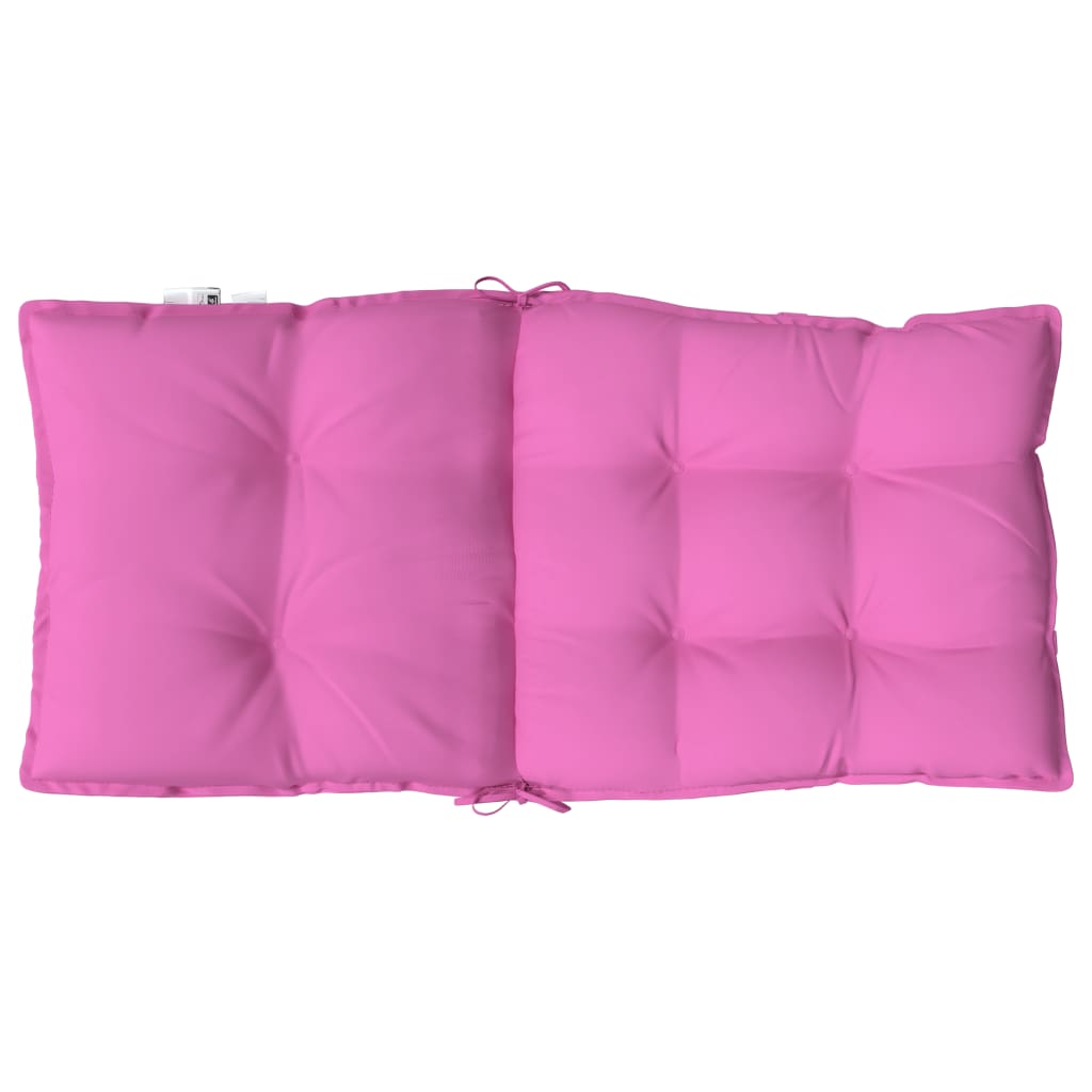 Stoelkussens 6 st lage rug oxford stof roze is nu te koop bij PeponiXL, paradijselijk wonen!