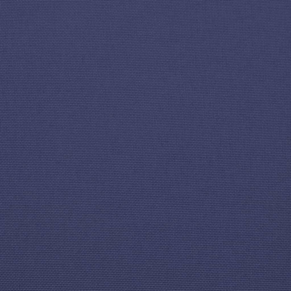 Stoelkussens 2 st lage rug oxford stof marineblauw is nu te koop bij PeponiXL, paradijselijk wonen!