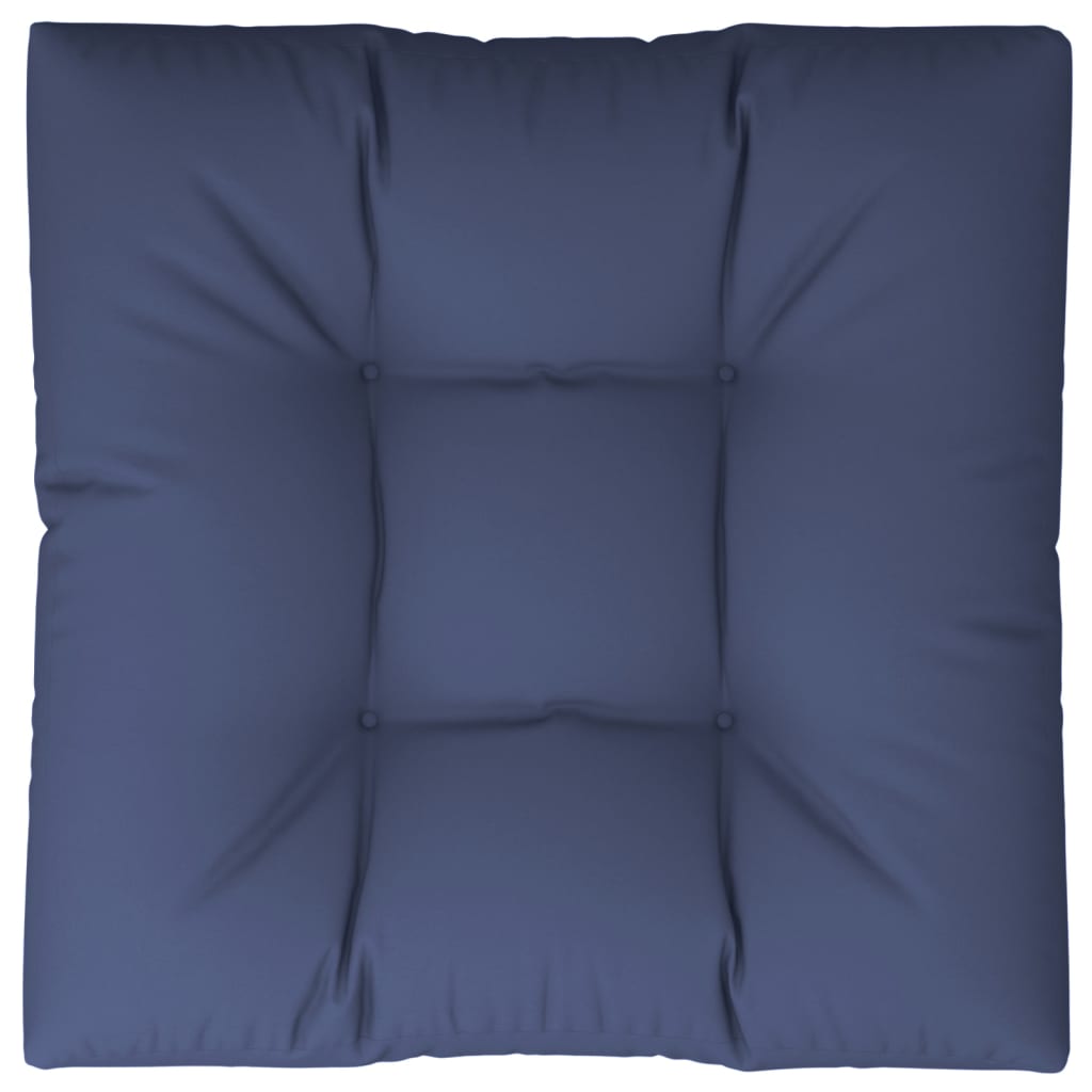 Palletkussen 80x80x12 cm stof marineblauw is nu te koop bij PeponiXL, paradijselijk wonen!
