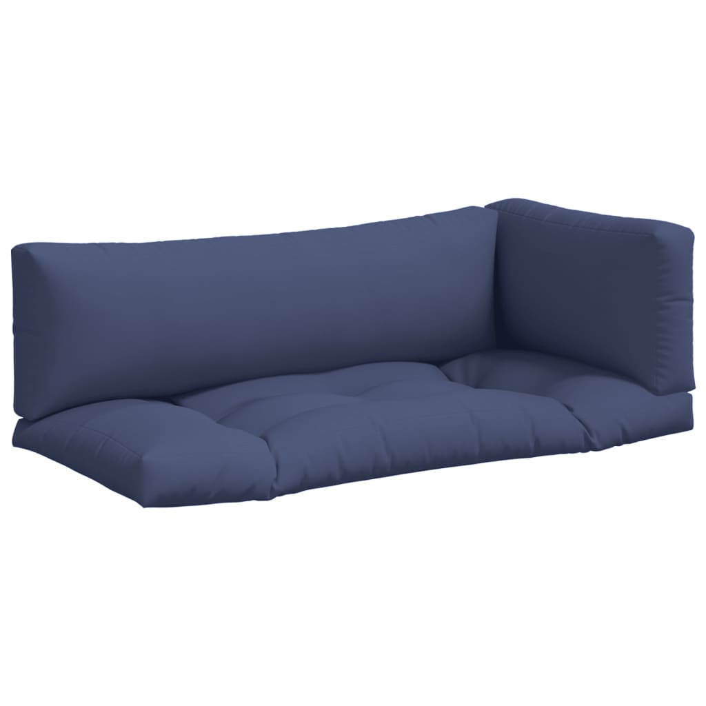 Palletkussens 3 st oxford stof marineblauw is nu te koop bij PeponiXL, paradijselijk wonen!
