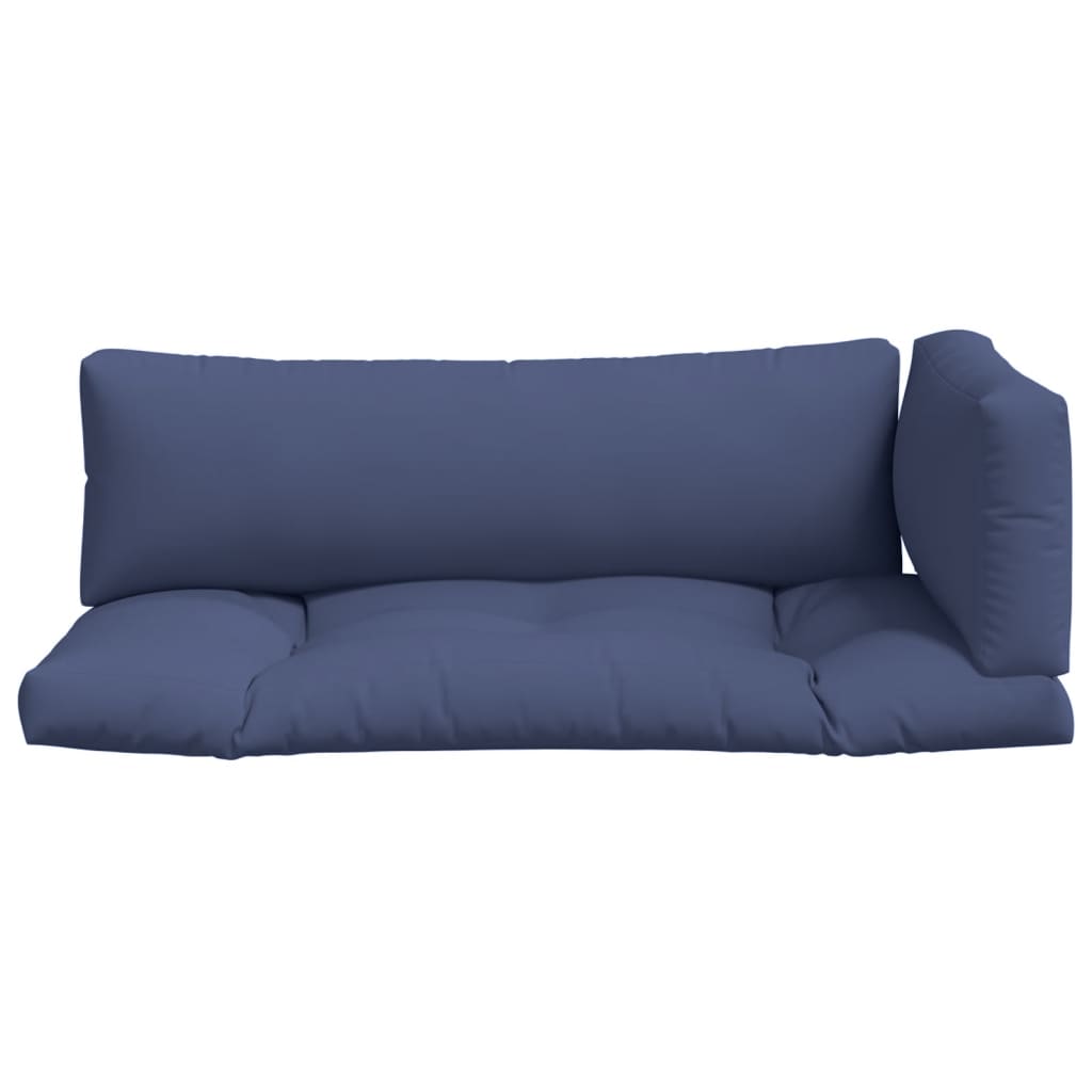 Palletkussens 3 st oxford stof marineblauw is nu te koop bij PeponiXL, paradijselijk wonen!