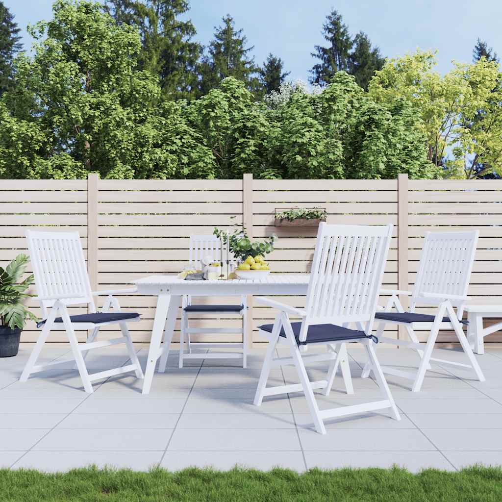 Palletkussens 4 st 50x50x4 cm oxford stof marineblauw is nu te koop bij PeponiXL, paradijselijk wonen!