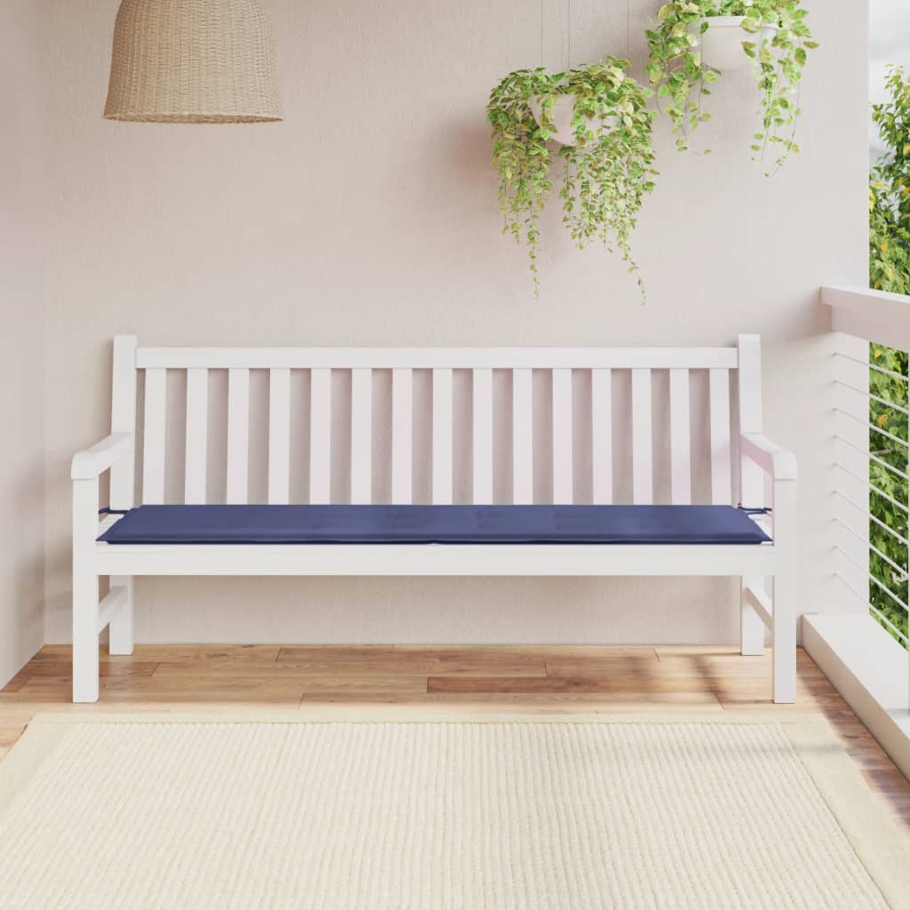 Tuinbankkussen 180x50x4 cm oxford stof marineblauw is nu te koop bij PeponiXL, paradijselijk wonen!