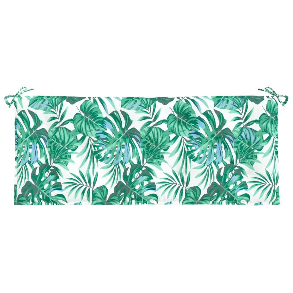 Tuinbankkussen 120x50x7 cm oxford stof bladpatroon is nu te koop bij PeponiXL, paradijselijk wonen!