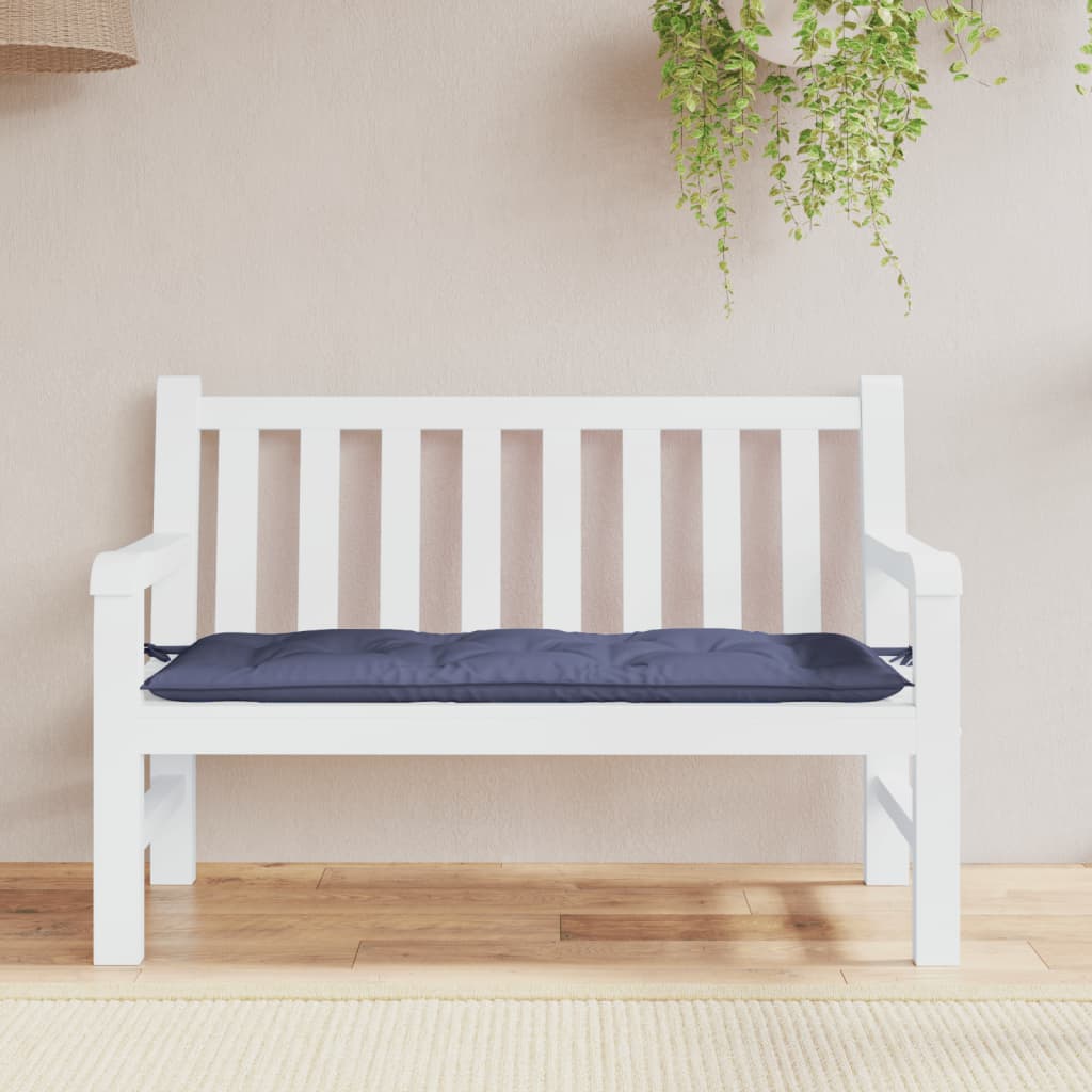 Tuinbankkussen 120x50x7 cm oxford stof marineblauw is nu te koop bij PeponiXL, paradijselijk wonen!