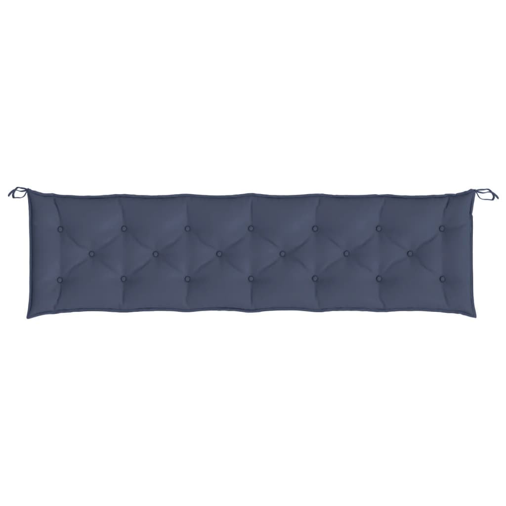 Tuinbankkussens 2 st 200x50x7 cm oxford stof marineblauw is nu te koop bij PeponiXL, paradijselijk wonen!