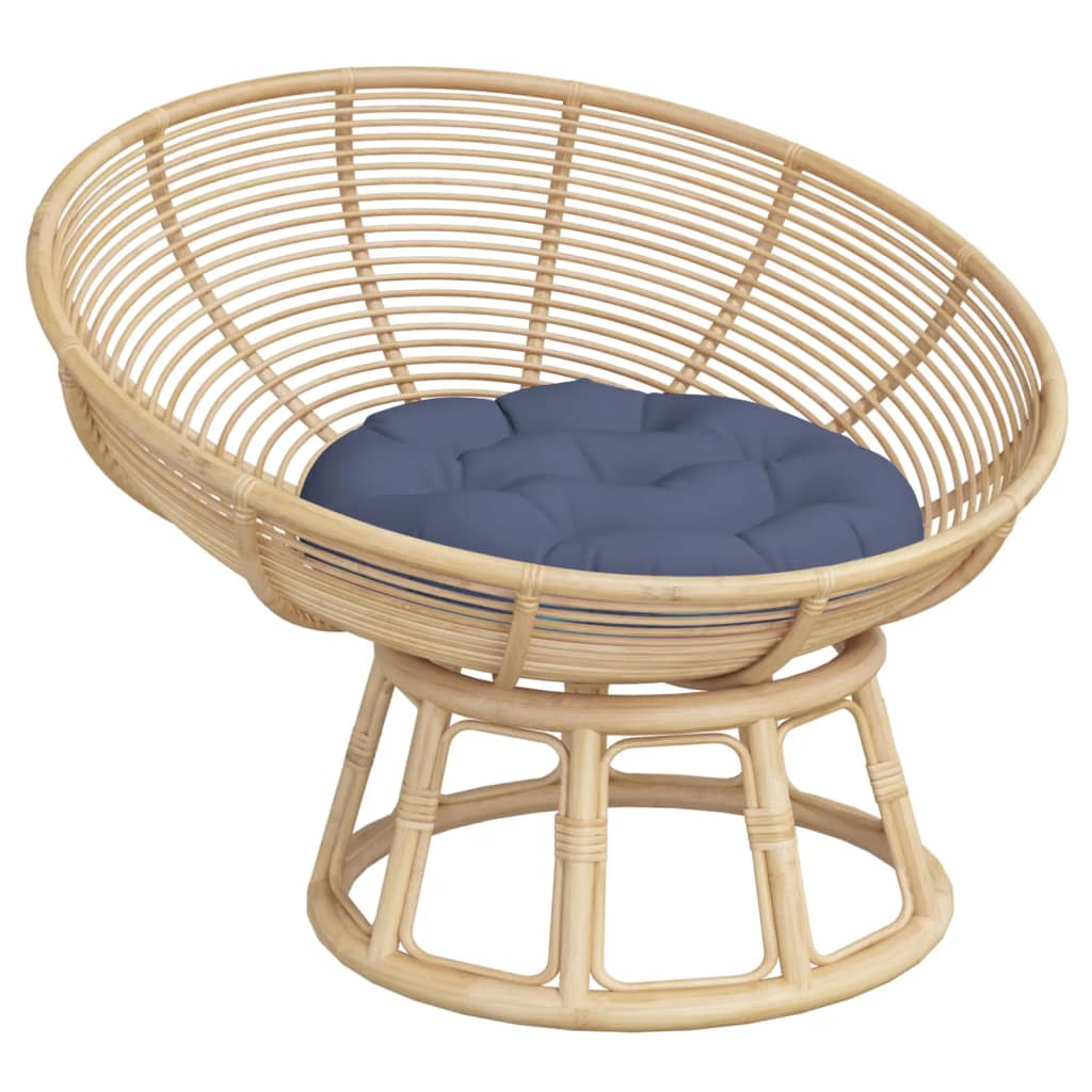 Zitkussen rond Ø 60x11 cm oxford stof marineblauw is nu te koop bij PeponiXL, paradijselijk wonen!