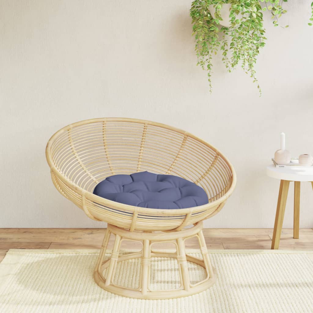 Zitkussen rond Ø 60x11 cm oxford stof marineblauw is nu te koop bij PeponiXL, paradijselijk wonen!