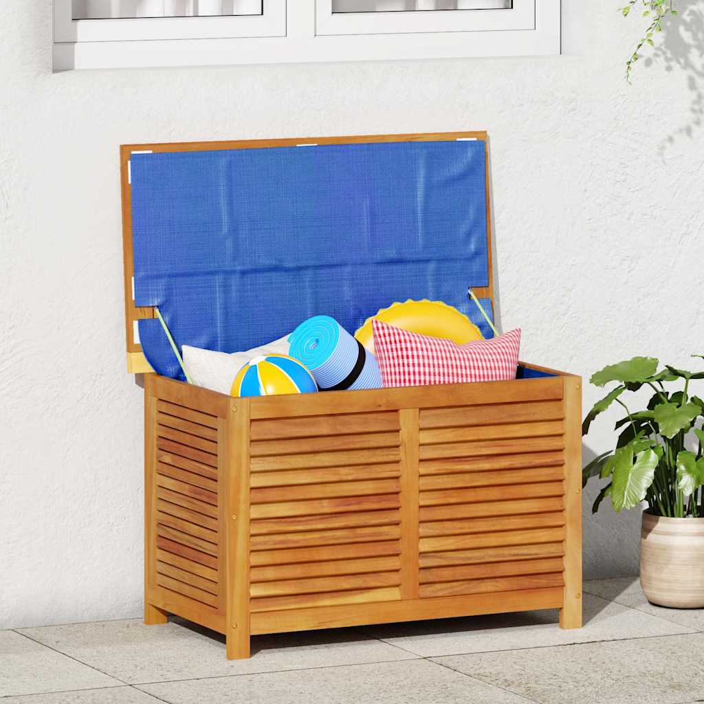 Tuinbox met jaloezieën 90x50x56 cm massief acaciahout is nu te koop bij PeponiXL, paradijselijk wonen!