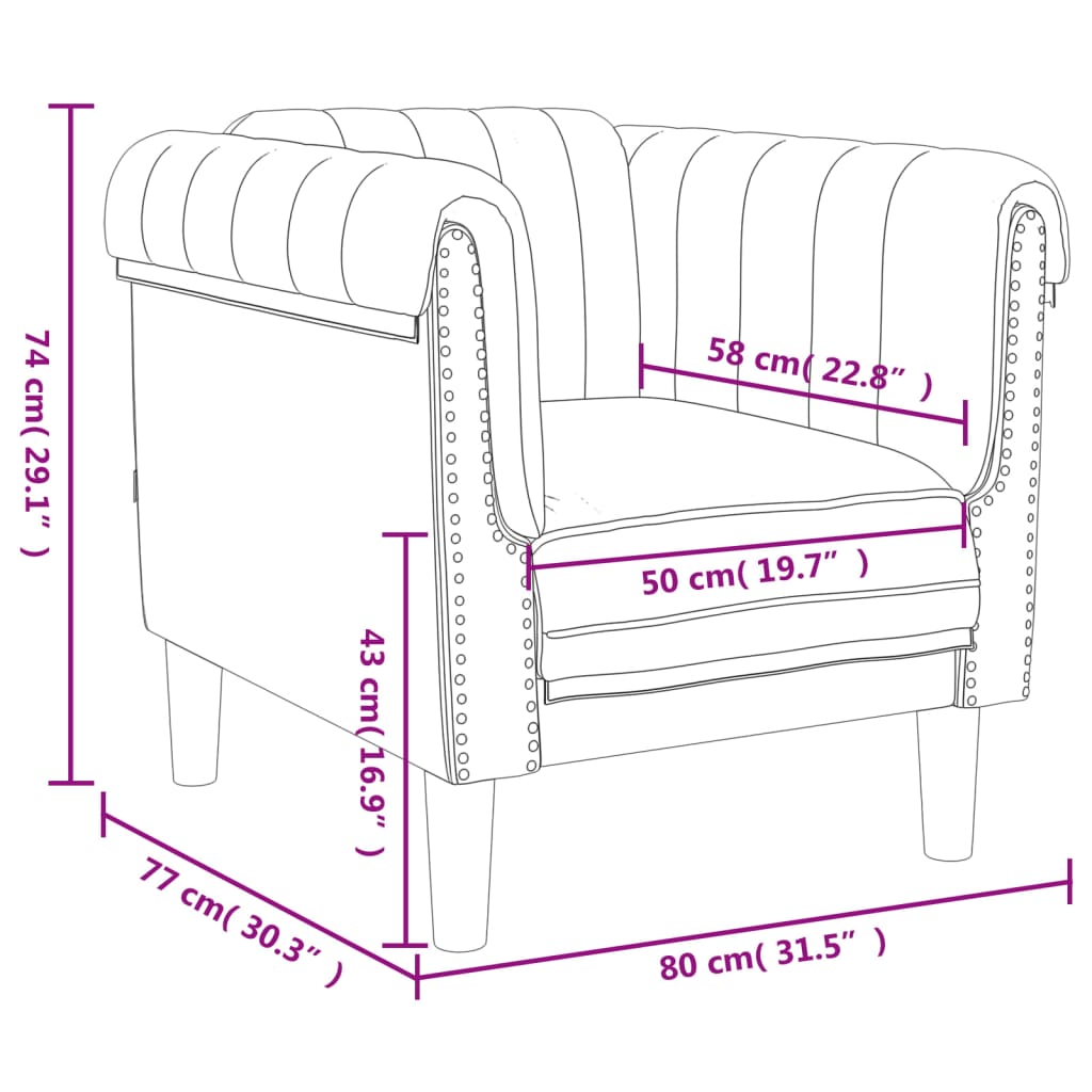 Fauteuil fluweel roze is nu te koop bij PeponiXL, paradijselijk wonen!