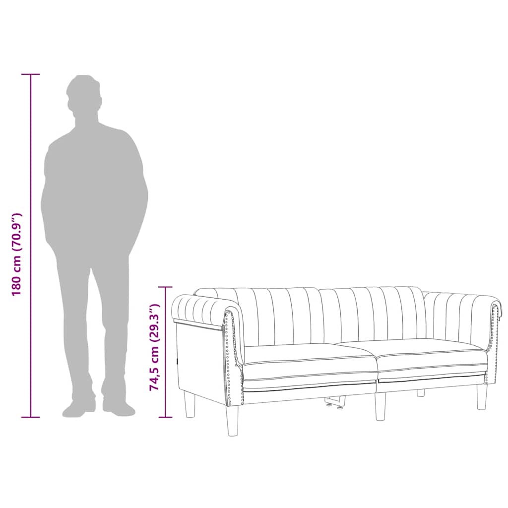 2-zitsbank fluweel wijnrood is nu te koop bij PeponiXL, paradijselijk wonen!