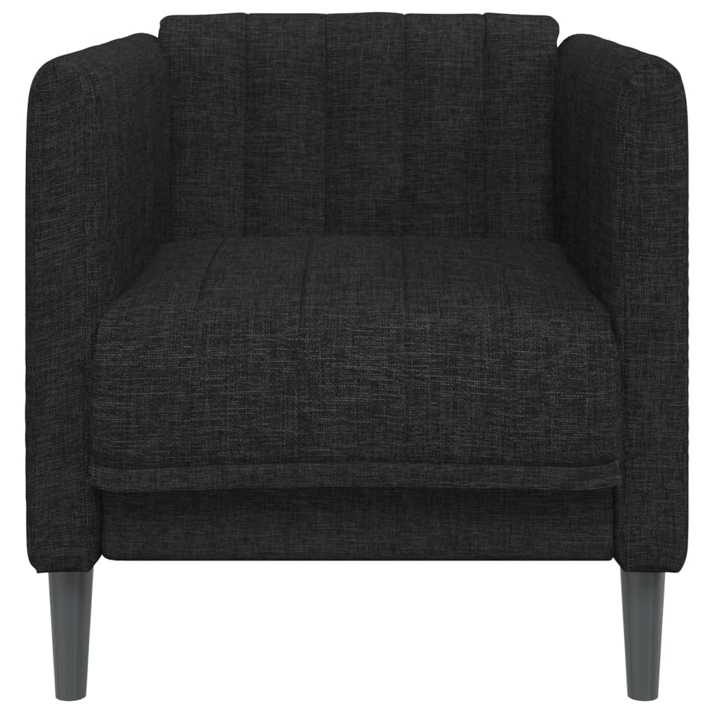 Fauteuil stof zwart is nu te koop bij PeponiXL, paradijselijk wonen!