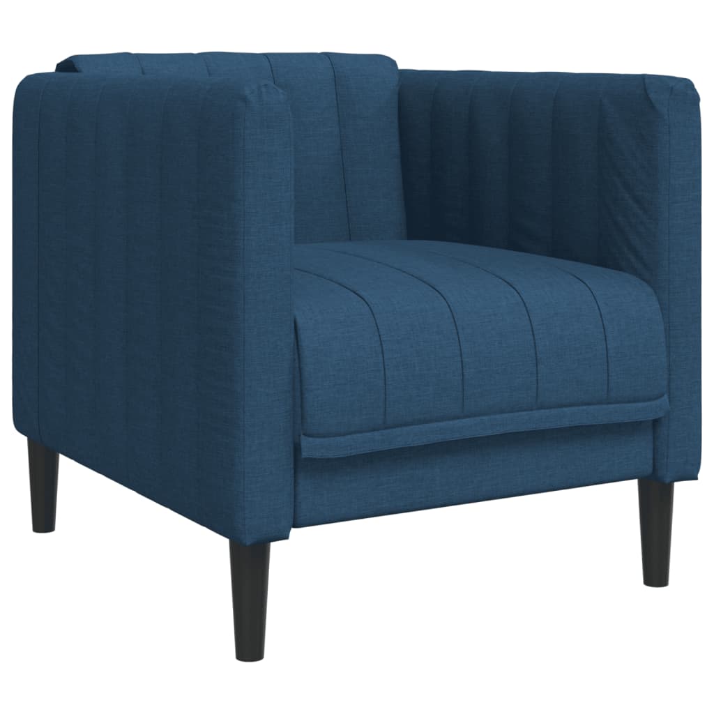 Fauteuil stof blauw is nu te koop bij PeponiXL, paradijselijk wonen!