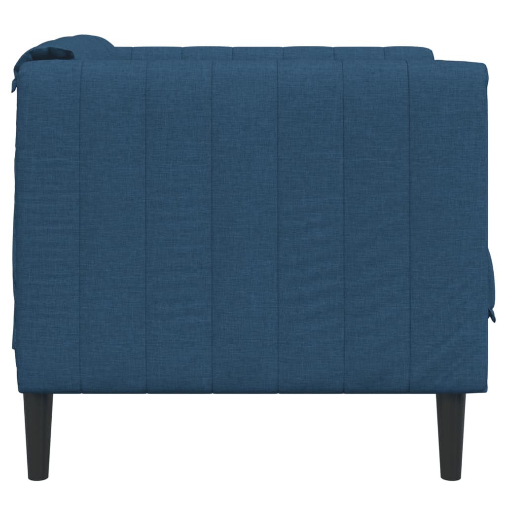 Fauteuil stof blauw is nu te koop bij PeponiXL, paradijselijk wonen!