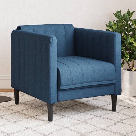 Fauteuil stof blauw is nu te koop bij PeponiXL, paradijselijk wonen!