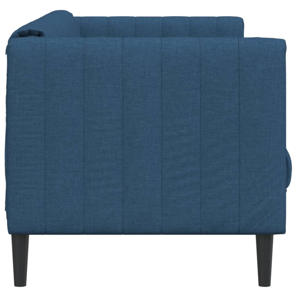 2-zitsbank stof blauw is nu te koop bij PeponiXL, paradijselijk wonen!