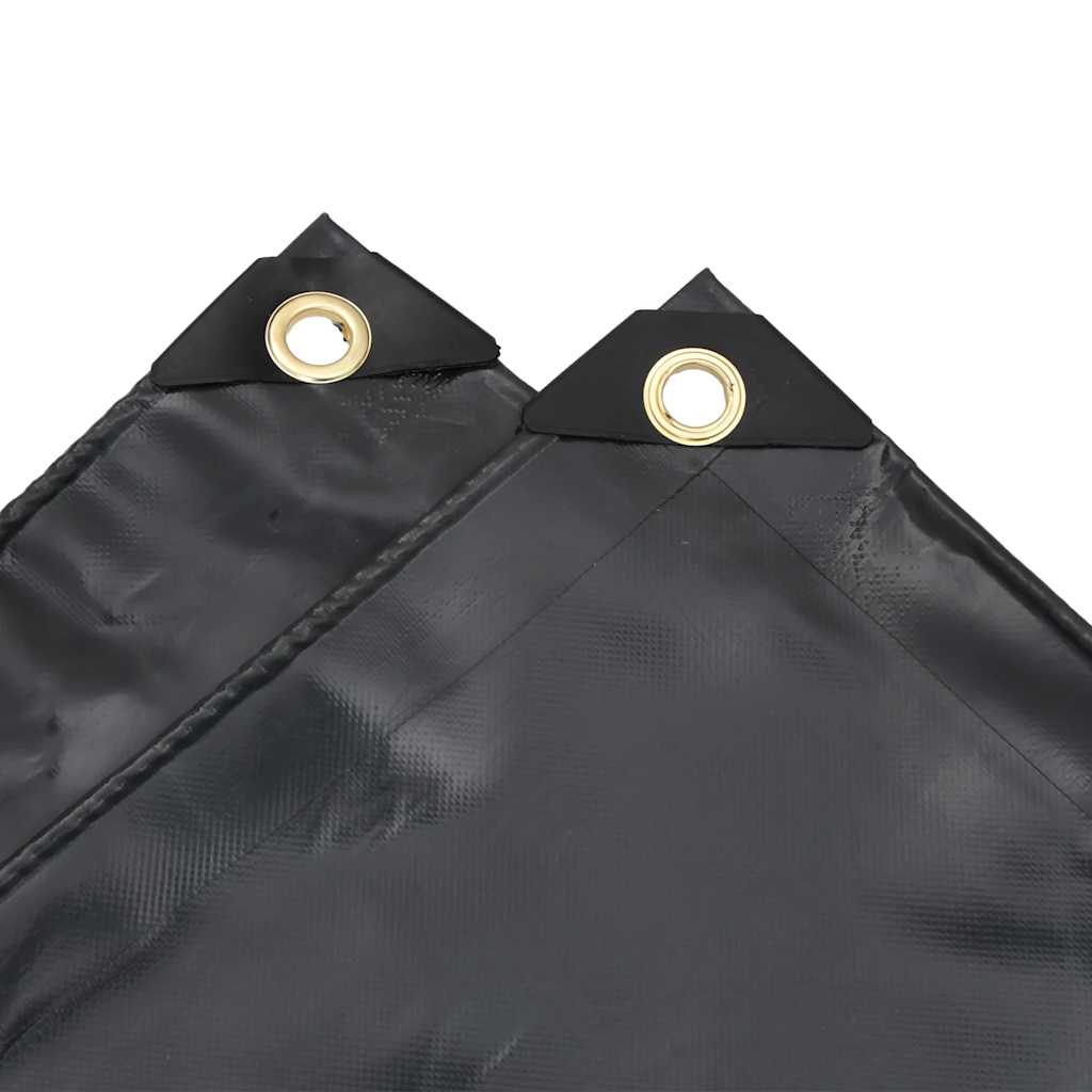 Dekzeil 650 g/m² 3x3 m antracietkleurig is nu te koop bij PeponiXL, paradijselijk wonen!