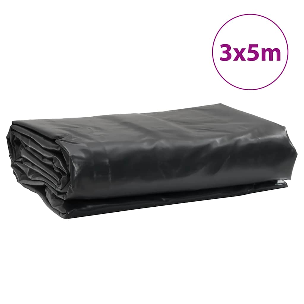 Dekzeil 650 g/m² 3x5 m antracietkleurig is nu te koop bij PeponiXL, paradijselijk wonen!