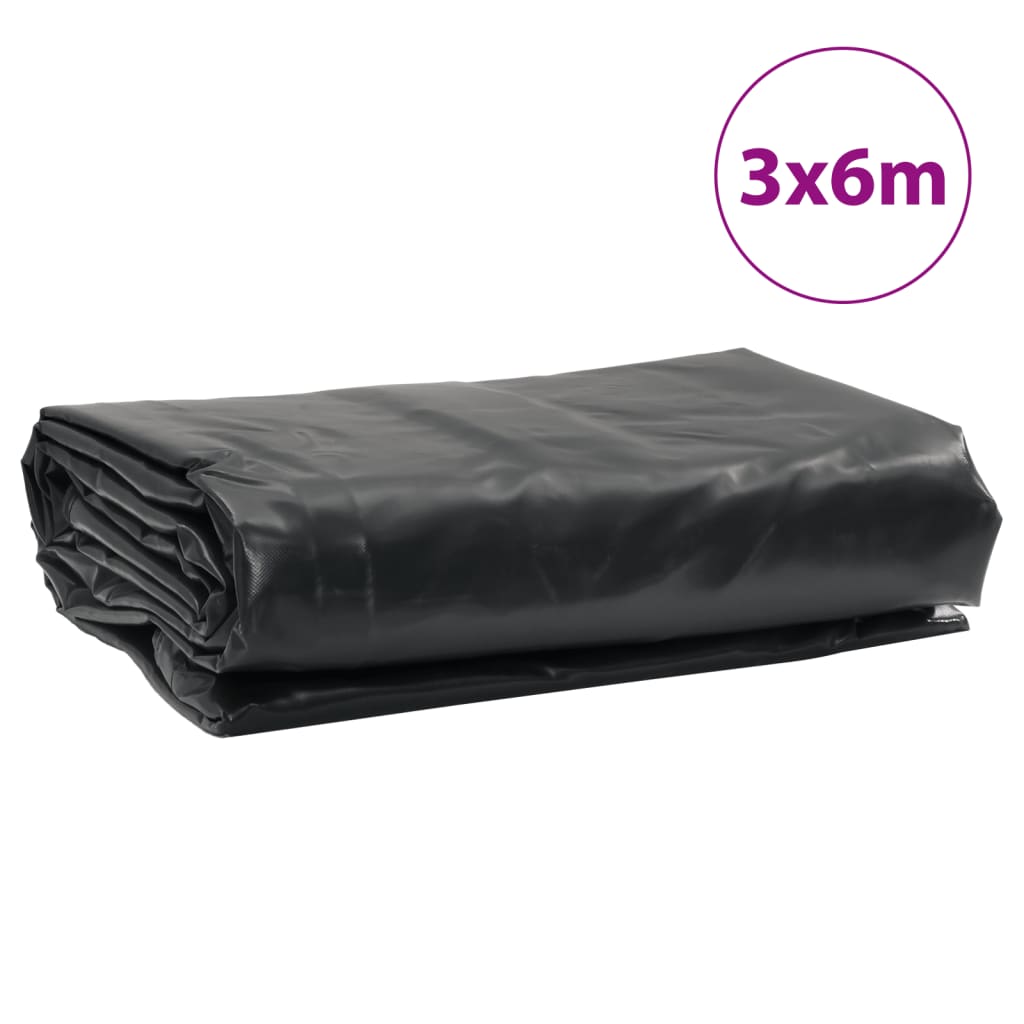 Dekzeil 650 g/m² 3x6 m antracietkleurig is nu te koop bij PeponiXL, paradijselijk wonen!