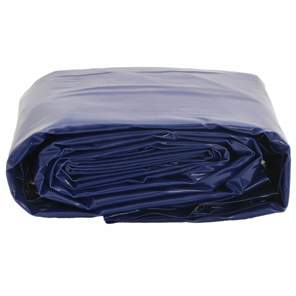 Dekzeil 650 g/m² 1,5x6 m blauw is nu te koop bij PeponiXL, paradijselijk wonen!