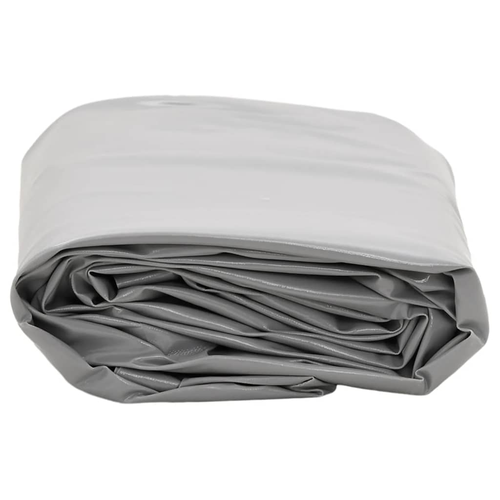 Dekzeil 650 g/m² Ø 2,8 m grijs is nu te koop bij PeponiXL, paradijselijk wonen!