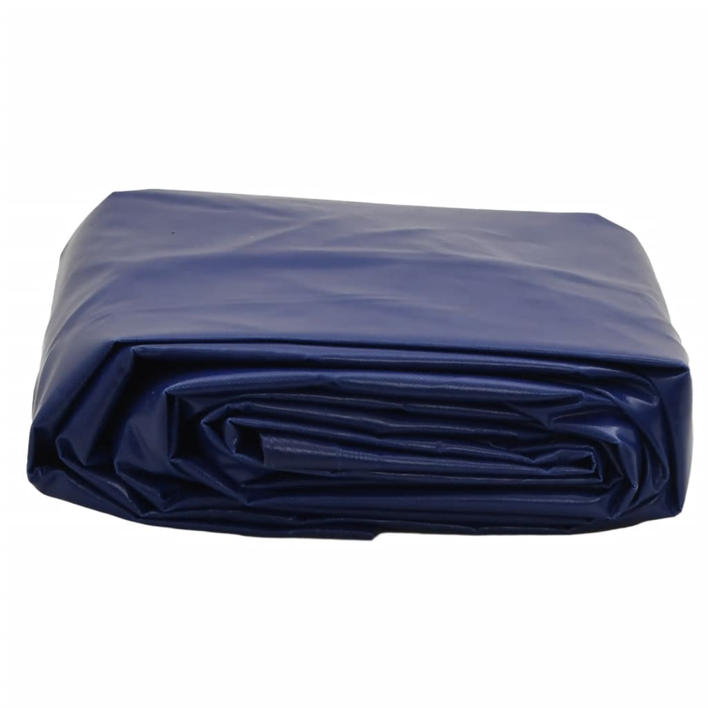 Dekzeil 650 g/m² Ø 3 m blauw is nu te koop bij PeponiXL, paradijselijk wonen!