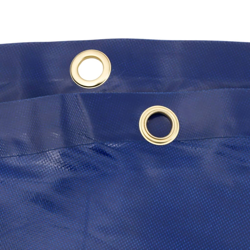 Dekzeil 650 g/m² Ø 3 m blauw is nu te koop bij PeponiXL, paradijselijk wonen!