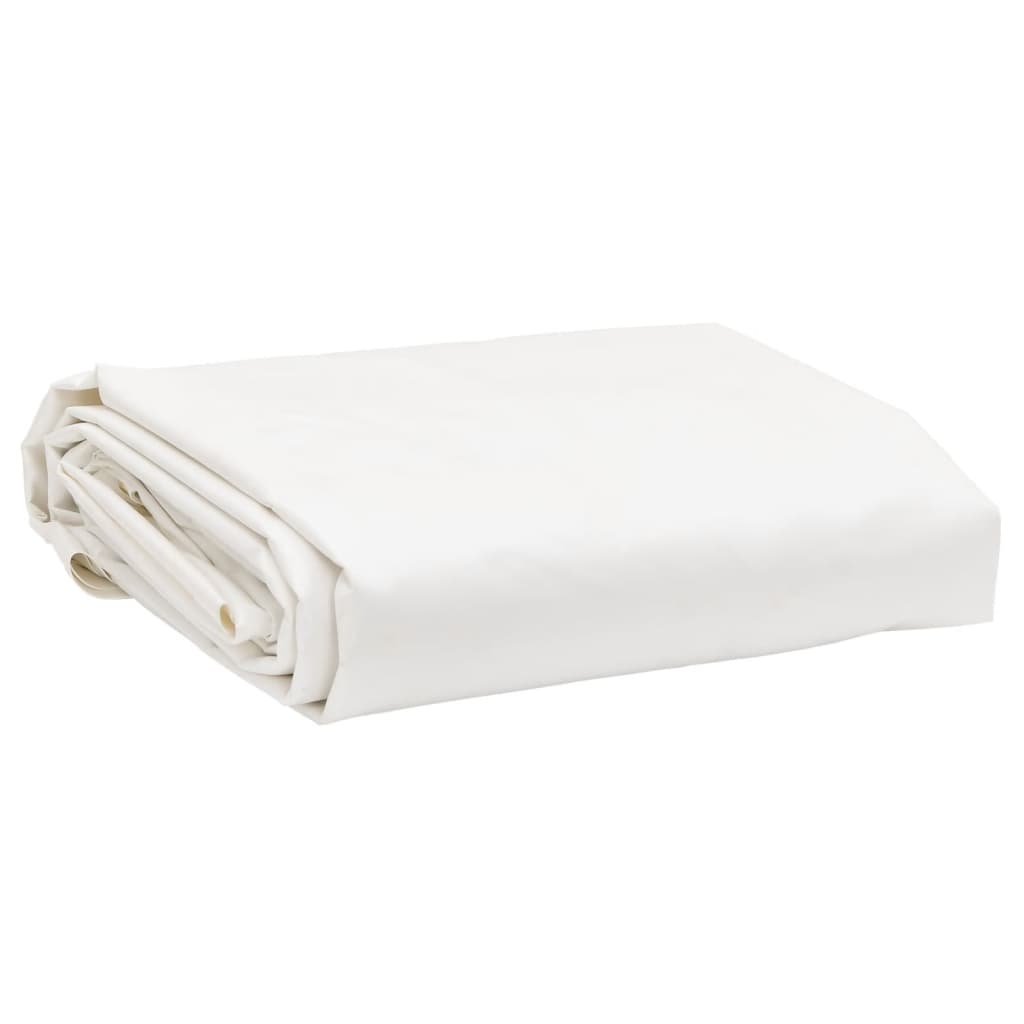 Dekzeil 650 g/m² Ø 2,6 m wit is nu te koop bij PeponiXL, paradijselijk wonen!