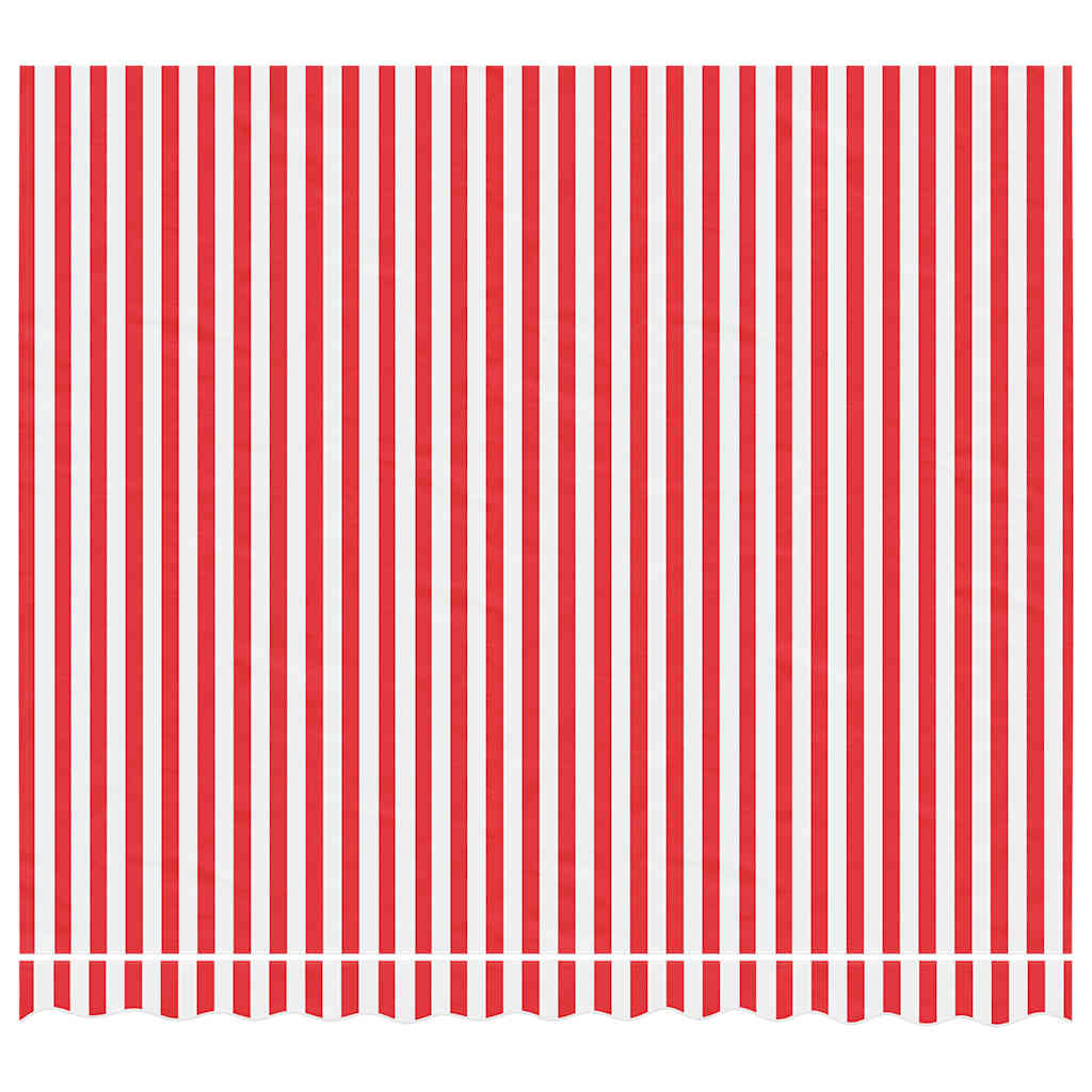 Vervangingsdoek voor luifel gestreept 3x2,5 m rood en wit is nu te koop bij PeponiXL, paradijselijk wonen!