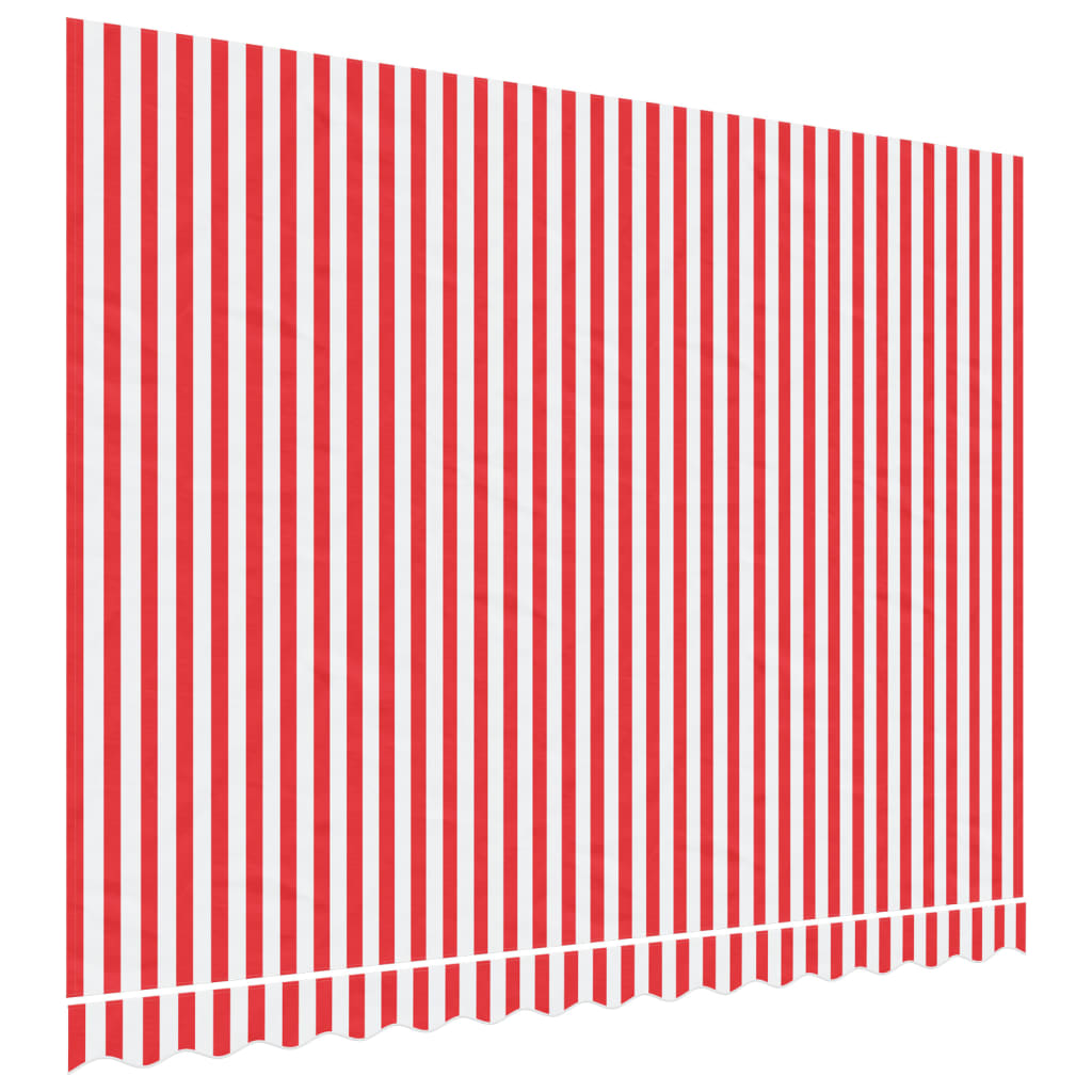 Vervangingsdoek voor luifel gestreept 3,5x2,5 m rood en wit is nu te koop bij PeponiXL, paradijselijk wonen!