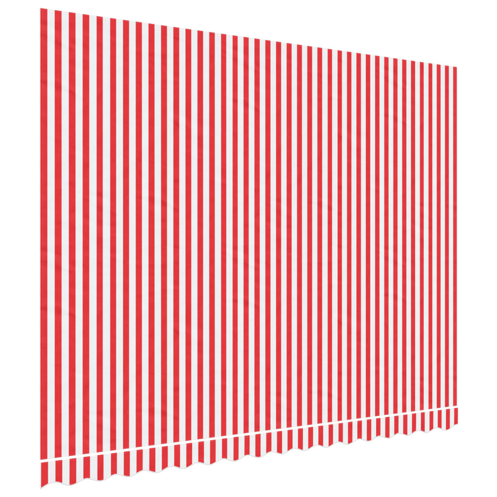 Vervangingsdoek voor luifel gestreept 4x3 m rood en wit is nu te koop bij PeponiXL, paradijselijk wonen!