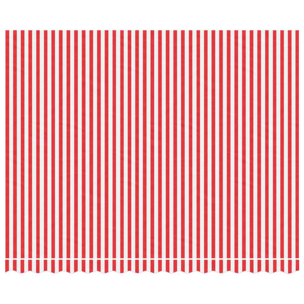 Vervangingsdoek voor luifel gestreept 4x3 m rood en wit is nu te koop bij PeponiXL, paradijselijk wonen!