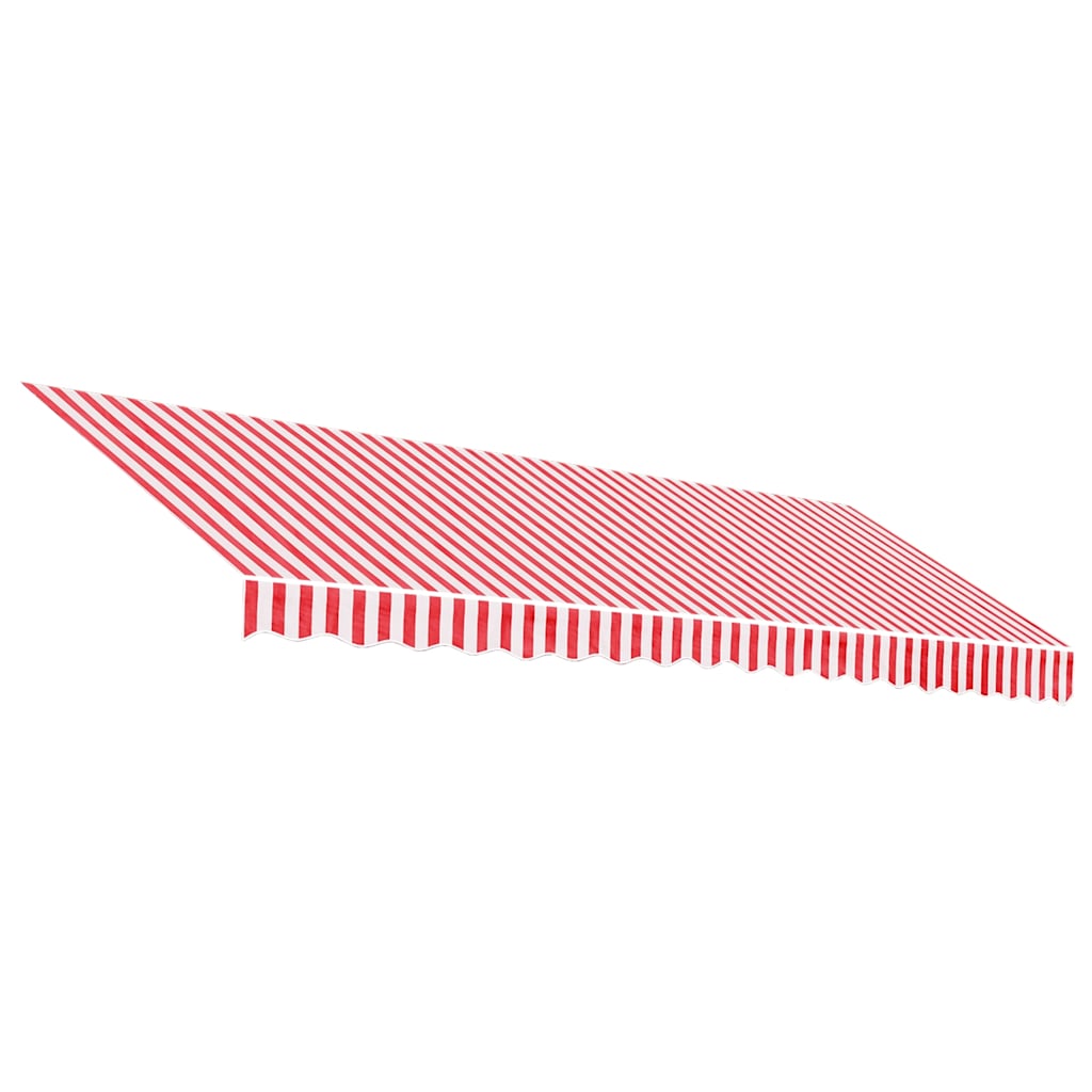 Vervangingsdoek voor luifel gestreept 4,5x3,5 m rood en wit is nu te koop bij PeponiXL, paradijselijk wonen!