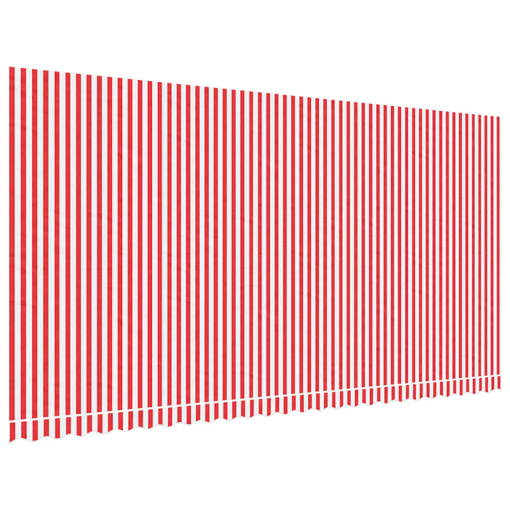 Vervangingsdoek voor luifel gestreept 6x3 m rood en wit is nu te koop bij PeponiXL, paradijselijk wonen!