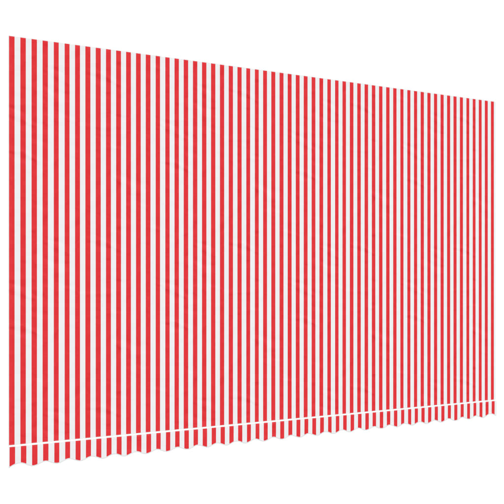 Vervangingsdoek voor luifel gestreept 6x3,5 m rood en wit is nu te koop bij PeponiXL, paradijselijk wonen!