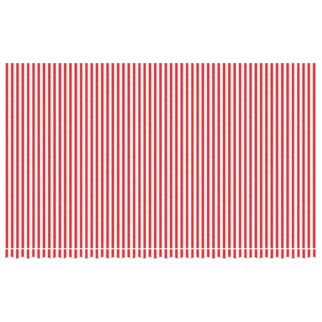 Vervangingsdoek voor luifel gestreept 6x3,5 m rood en wit is nu te koop bij PeponiXL, paradijselijk wonen!