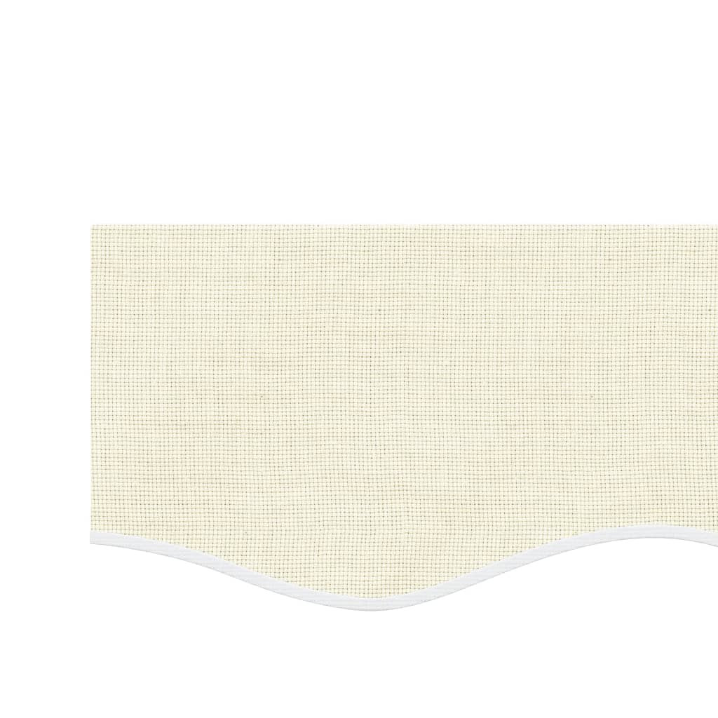 Vervangingsdoek voor luifelrok gestreept 5 m crèmekleurig is nu te koop bij PeponiXL, paradijselijk wonen!