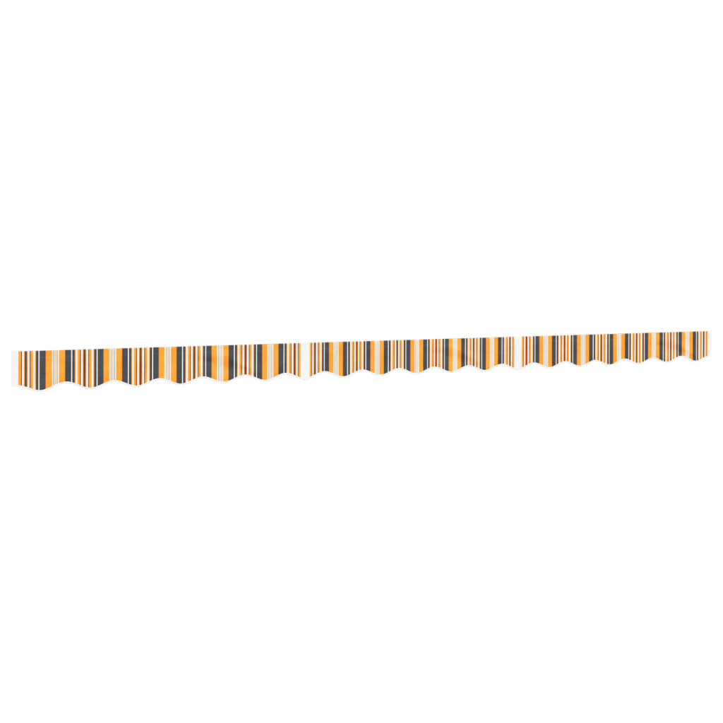 Vervangingsdoek voor luifelrok gestreept 4,5 m geel en grijs is nu te koop bij PeponiXL, paradijselijk wonen!