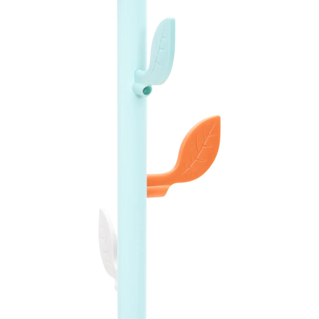 Kapstok 172 cm gepoedercoat ijzer blauw is nu te koop bij PeponiXL, paradijselijk wonen!